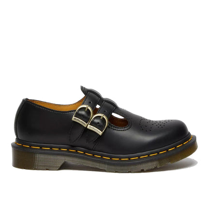 Dr. Martens Women's 8065 Smooth Leather Mary Jane Shoes Black