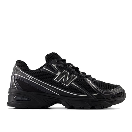 New Balance 740 Black with Silver Metallic U740BM2