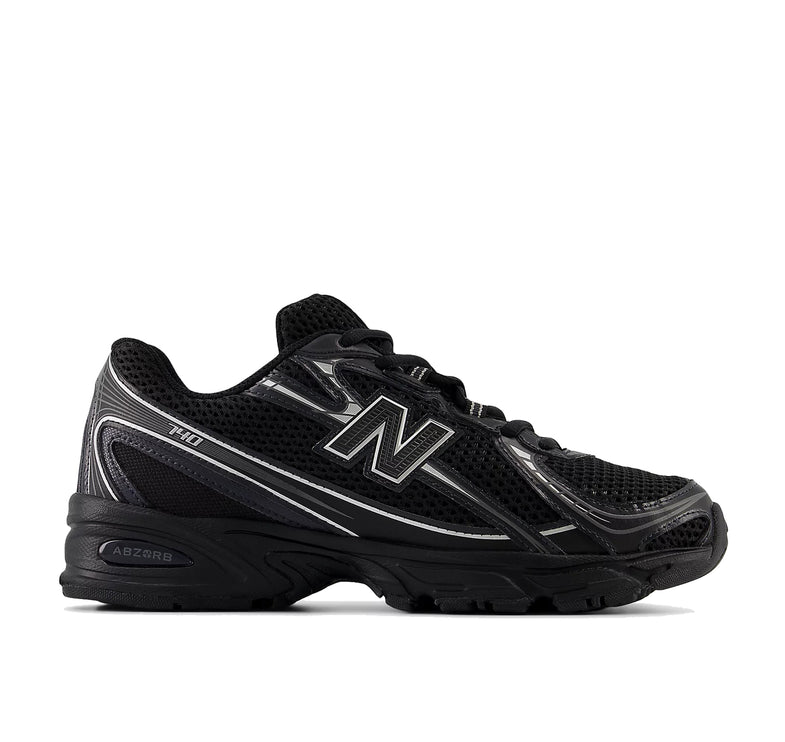 New Balance 740 Black with Silver Metallic U740BM2