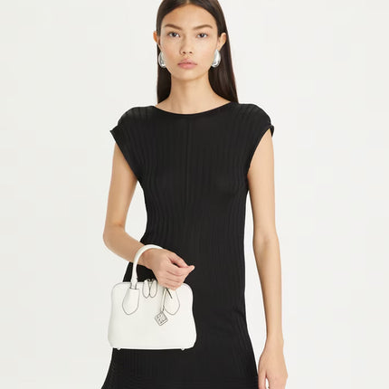 Tory Burch Women's Mini Swing Satchel White