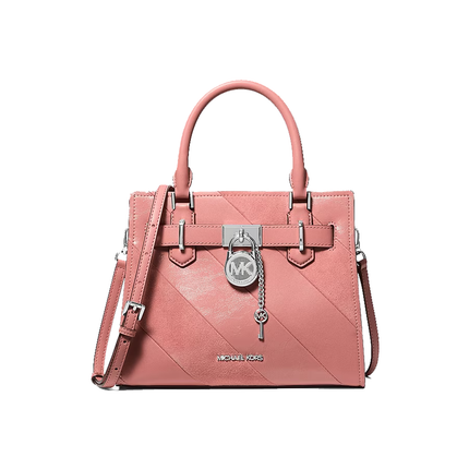 Michael Kors Women's Landon Small Convertible Satchel Bag Sunset Rose