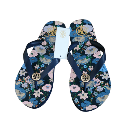 Tory Burch Women's Flip Flow Sandals Floral - Stok Bitirme İndirimi - Hemen Kargoda