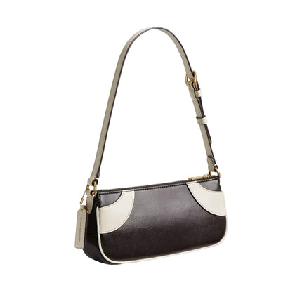 Coach Women's Bowling Small Shoulder Bag Black & White