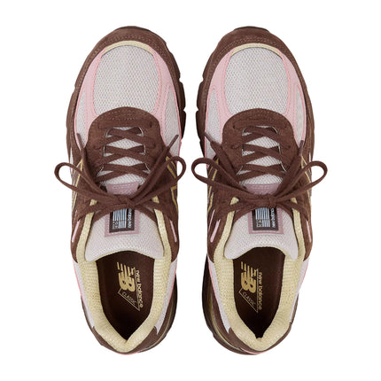 New Balance Made in USA 990v4 Pumpernickel with Pink Chalk and Alabaster U990IC4