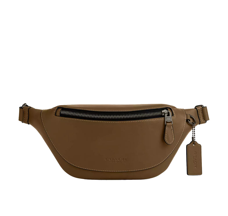 Coach Unisex Warren Mini Belt Bag Gunmetal/Green