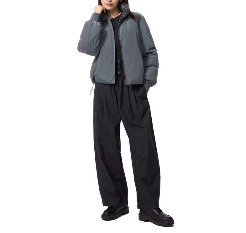 Uniqlo Women's Cotton Volume Easy Pants 09 Black