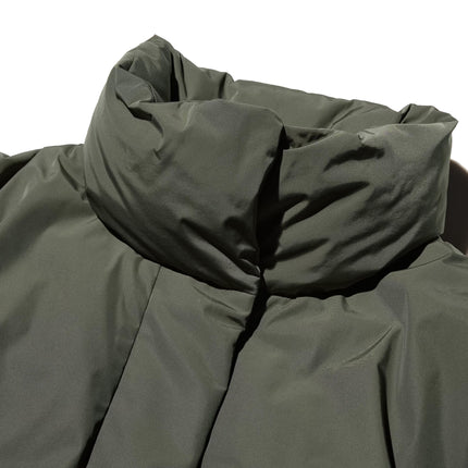 Uniqlo Women's Non-Quilted Down Short Coat 39 Dark Brown