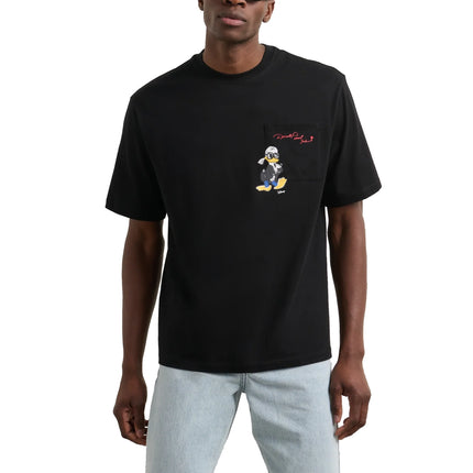 Disney x KARL LAGERFELD Men's Pocket T-Shirt Black