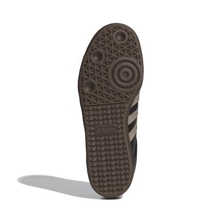 Adidas Women's Samba OG Shoes Core Black/Wonder Beige/Gold Metallic KJ0995