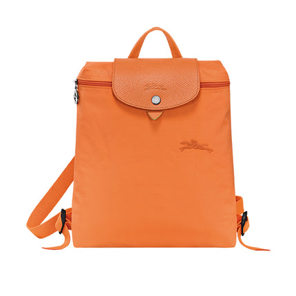 Longchamp Women's Le Pliage Green M Backpack Orange