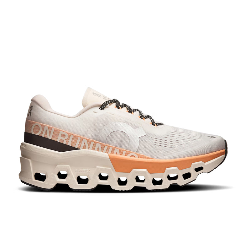 ON Women's Cloudmonster 2 Ivory/Tangerine