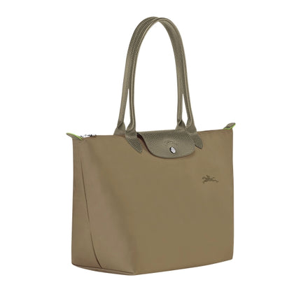 Longchamp Women's Le Pliage Green L Tote Bag Artichoke