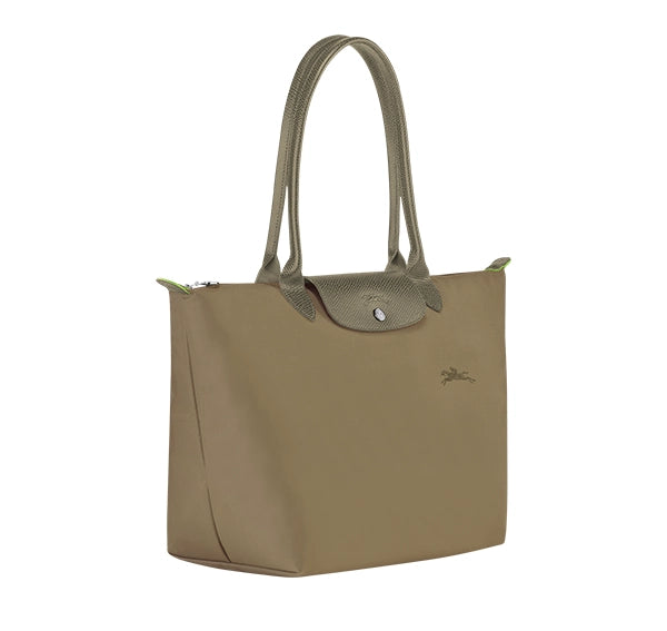 Longchamp Women's Le Pliage Green L Tote Bag Artichoke