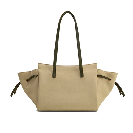 JW PEI Women's Linda Faux Suede Tote Bag Green