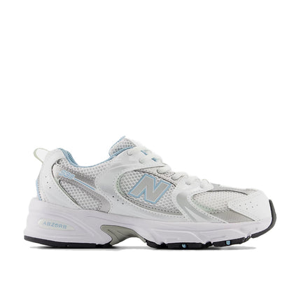 New Balance Grade School 530 White with Chrome Blue GR530GB