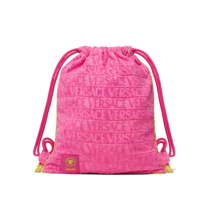 Versace Women's I ♡ Baroque Gym Carrier Pink