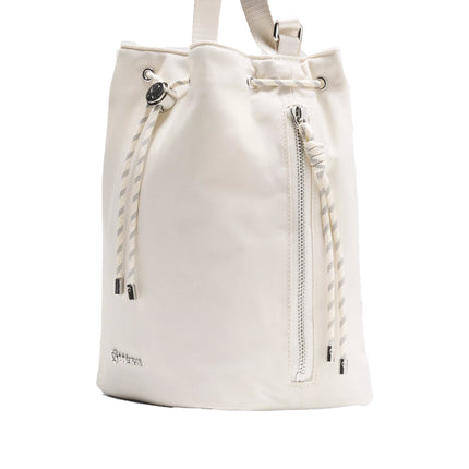 lululemon Unisex Drawstring Bucket Crossbody Bag 5L Light Ivory/Silver