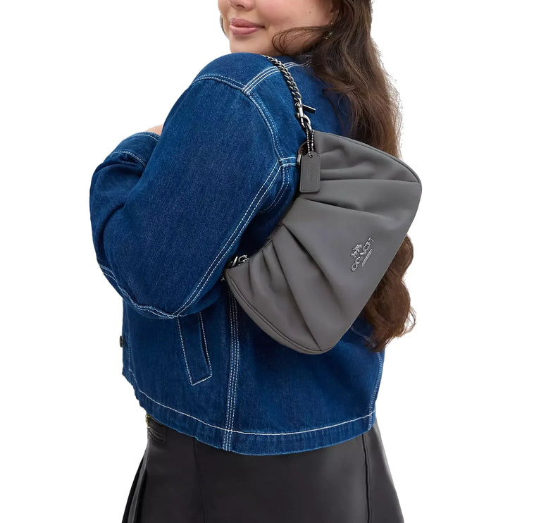 Coach Women's Chain Shoulder Strap Gunmetal