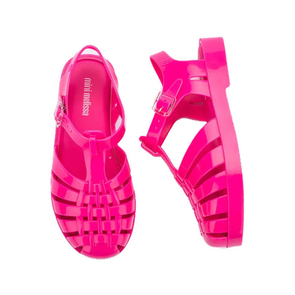 Mini Melissa Kids Possession Sandal Dark Pink