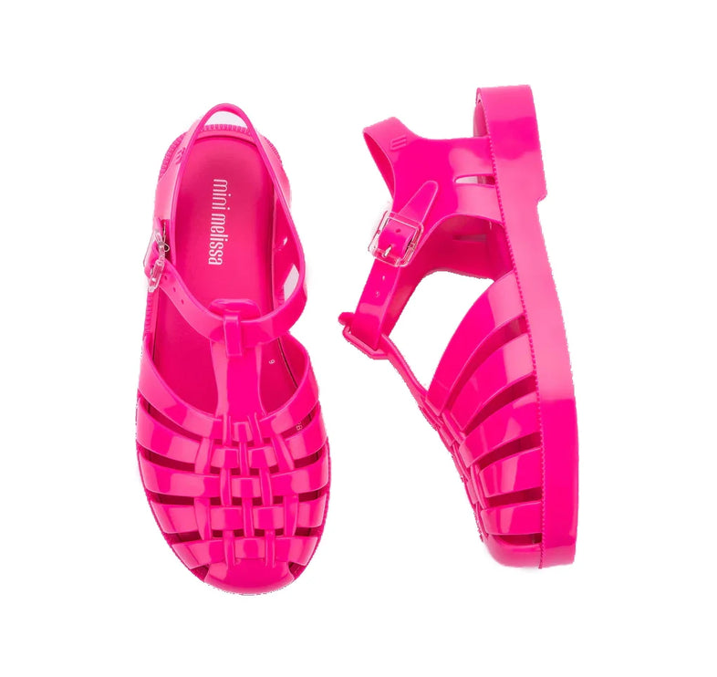 Mini Melissa Kids Possession Sandal Dark Pink