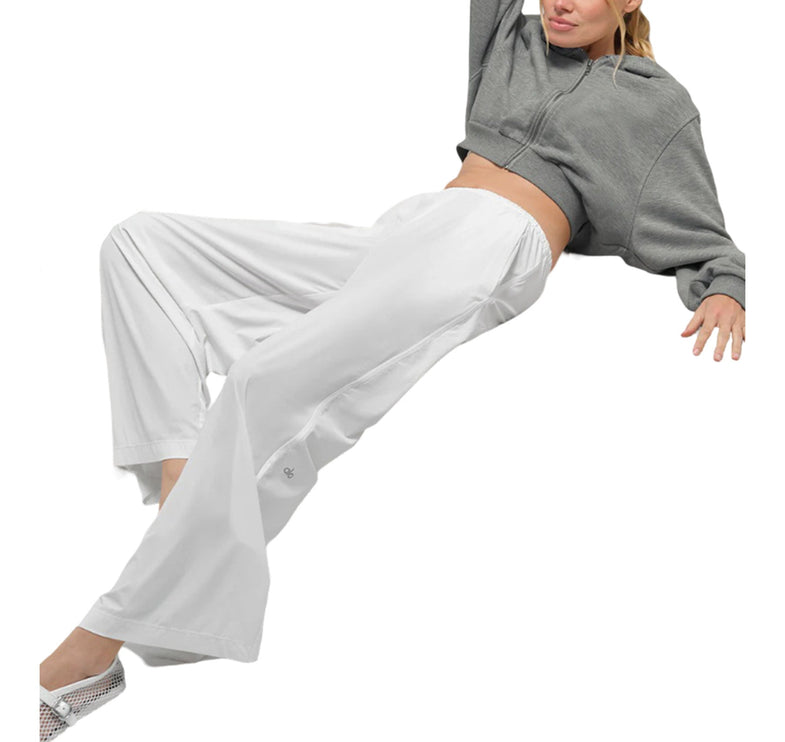 alo Women's Breezy Wide Leg Pant (Regular) White