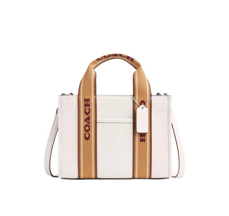 Coach Women's Smith Tote Bag 24 Silver/Chalk Multi