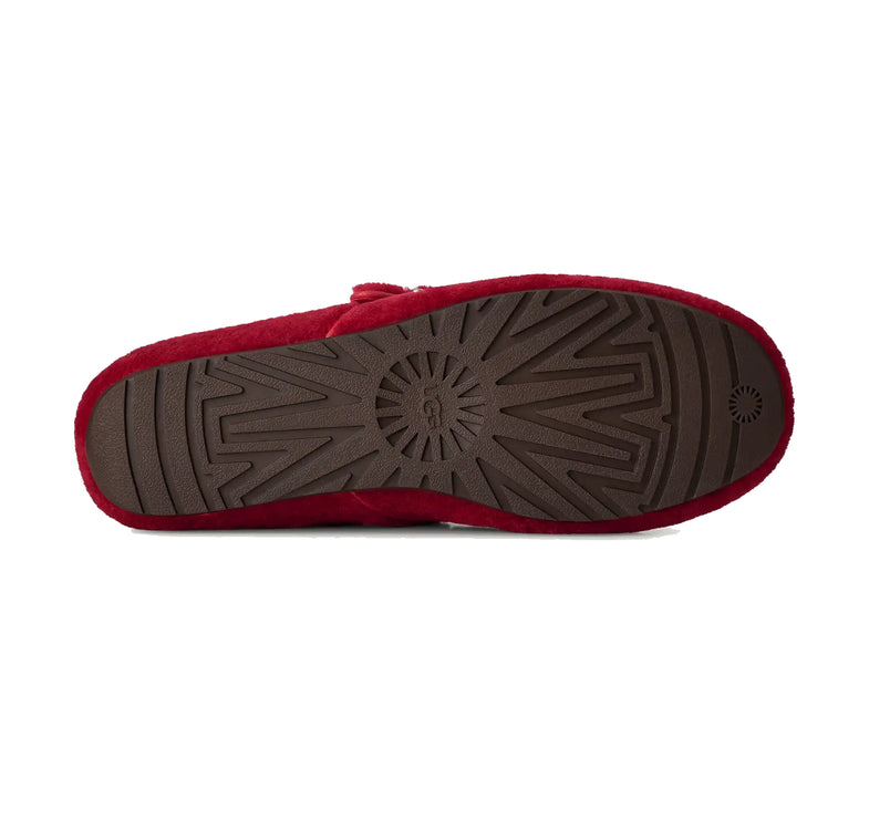UGG Women's Quill Ballet Flat Red Ribbon