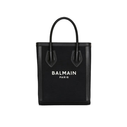 Balmain Women's Tote Bag with Logo Black