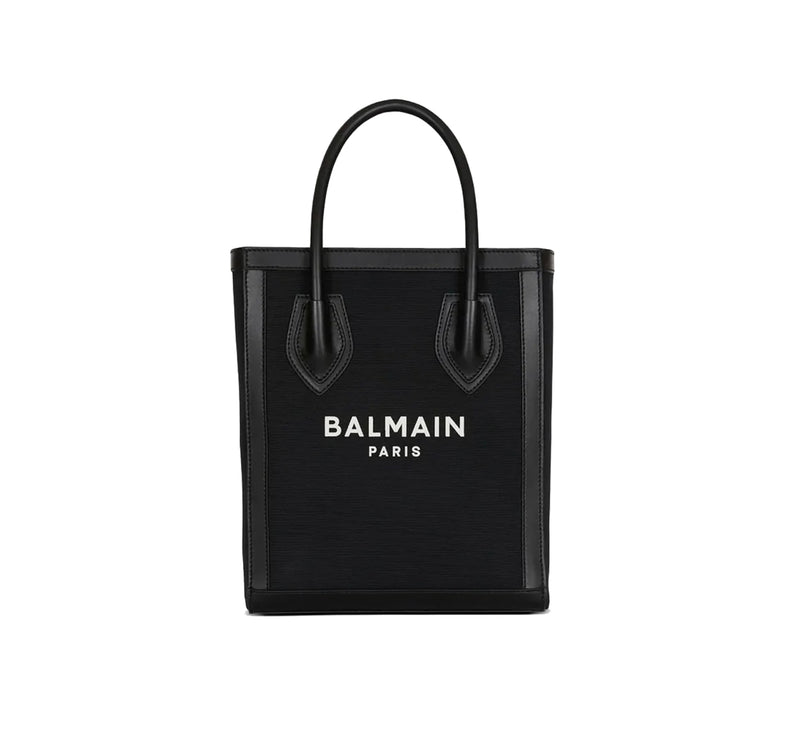 Balmain Women's Tote Bag with Logo Black