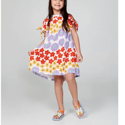 Mini Melissa Kids Hip Bloom Blue/Orange
