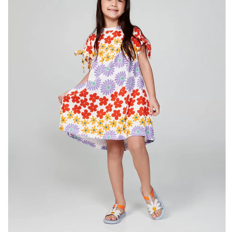 Mini Melissa Kids Hip Bloom Blue/Orange
