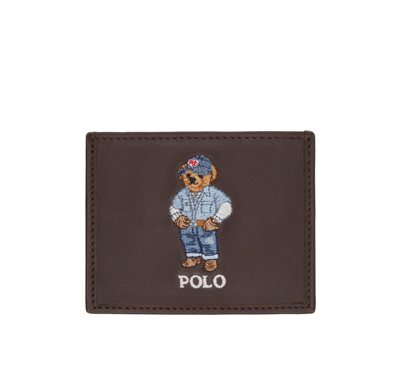 Polo Ralph Lauren Men's Card Case Dark Brown