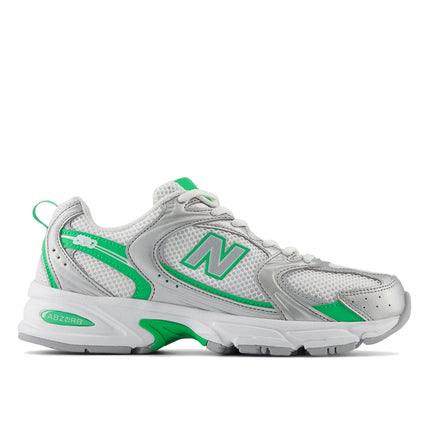 New Balance 530 Silver Metallic/Green Apple U530APL