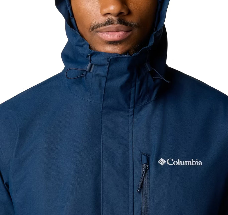 Columbia Men's Hikebound II Rain Jacket Collegiate Navy