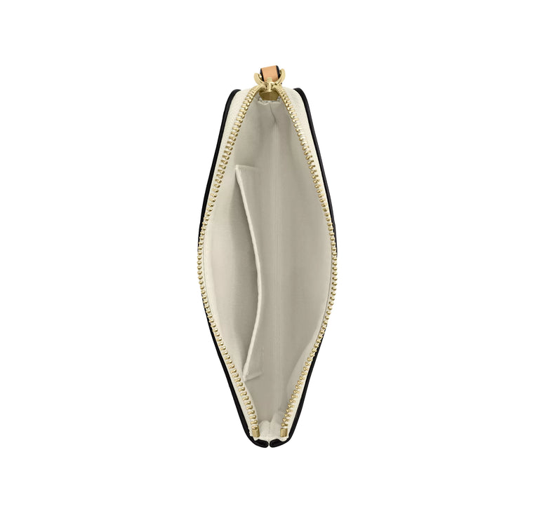 Coach Women's Corner Zip Wristlet In Signature Leather Gold/Light Lemon
