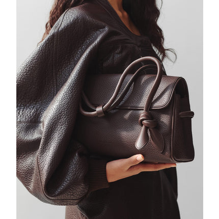 Jacquemus Women's The Long Turismo Dark Brown