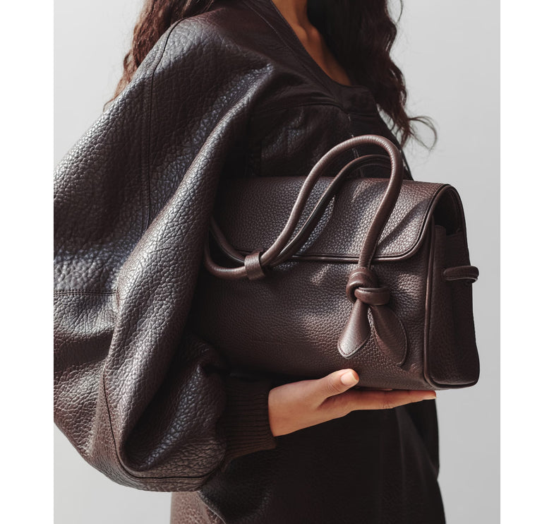 Jacquemus Women's The Long Turismo Dark Brown