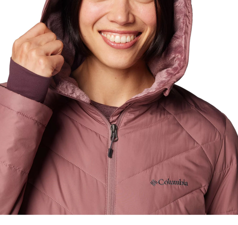 Columbia Women's Heavenly Long Hooded Jacket Fig