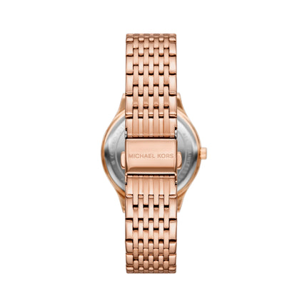 Michael Kors Women's Mini Aspyn Rose Gold-Tone Watch Rose Gold MKO1216