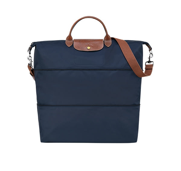 Longchamp Women's Le Pliage Original Travel Bag Expandable Navy