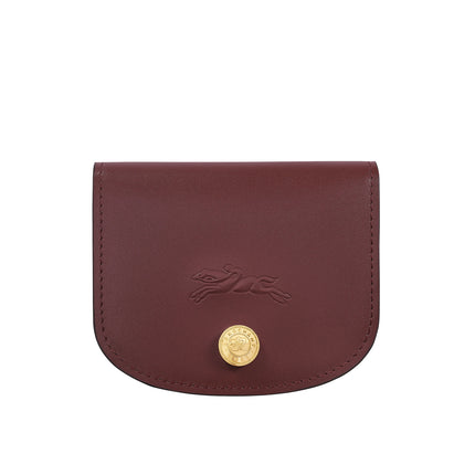 Longchamp Women's Épure Card Holder Burgundy