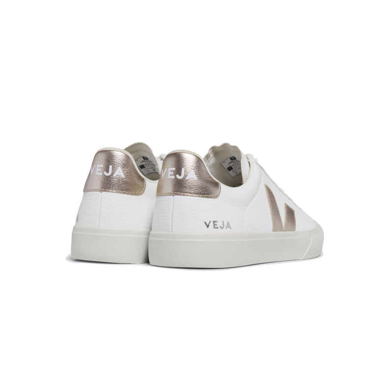 Veja Campo Chromefree Leather White Platine