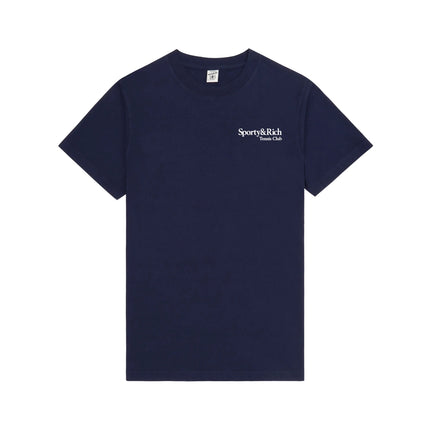 Sporty & Rich Women's Play Tennis T-Shirt Navy/White