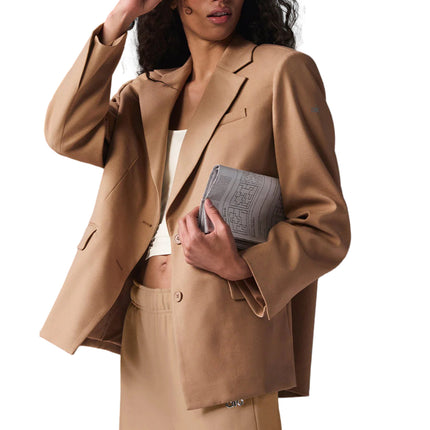 alo Women's First Class Blazer Toasted Almond
