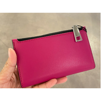 Marc Jacobs Women's The Leather Bifold Wallet Pink