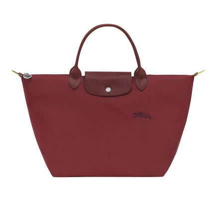 Longchamp Women's Le Pliage Green M Handbag Pomegranate