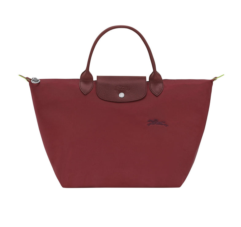 Longchamp Women's Le Pliage Green M Handbag Pomegranate