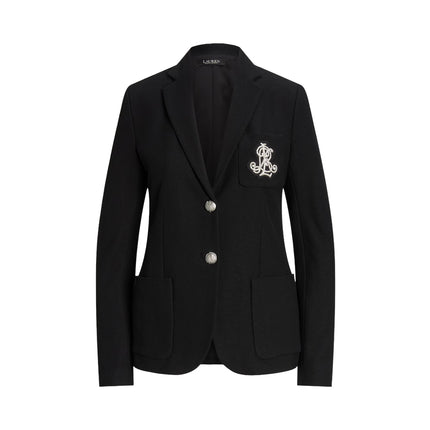 Polo Ralph Lauren Women's Bullion Jacquard Blazer Polo Black