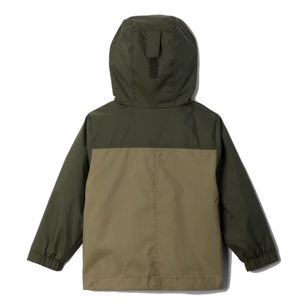 Columbia Boys' Toddler Rain-Zilla II Jacket Greenscape/Stone Green