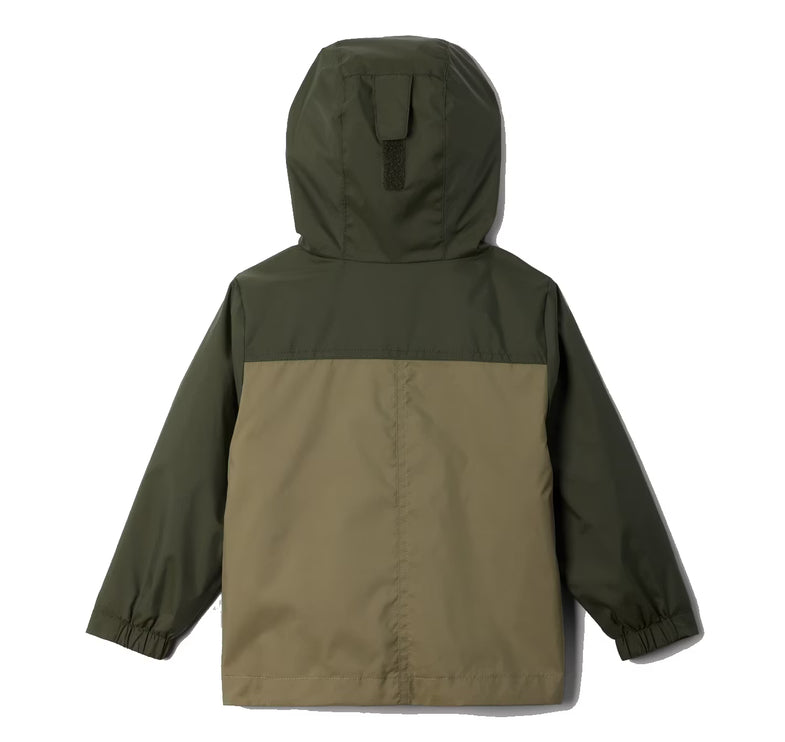 Columbia Boys' Toddler Rain-Zilla II Jacket Greenscape/Stone Green